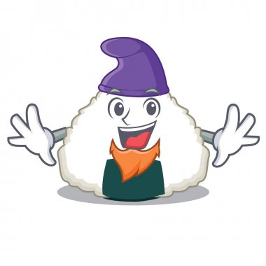 Elf Onigiri karakter karikatür tarzı