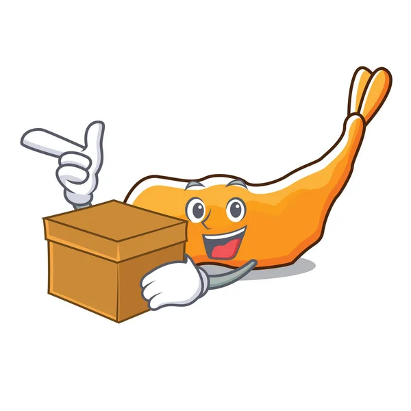 S box tempura znaků cartoon styl — Stockový vektor