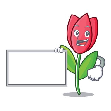 Yönetim Kurulu Lale karakter karikatür tarzı ile