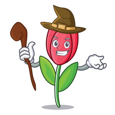 Cadı Lale karakter karikatür tarzı