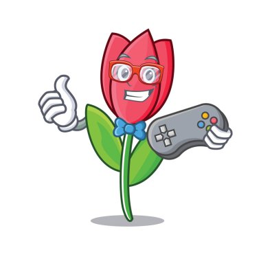 Oyun Lale karakter karikatür tarzı