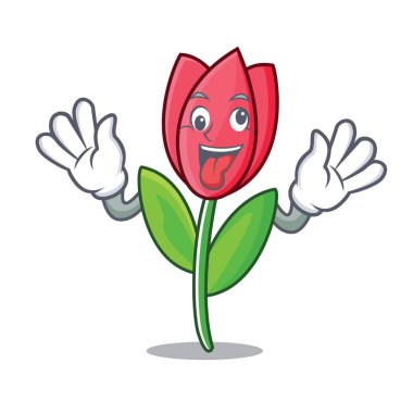 Deli Lale maskot karikatür tarzı