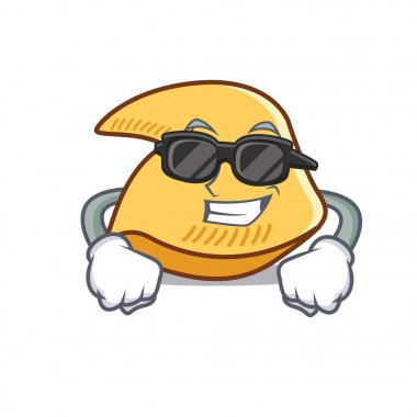 Süper cool fal kurabiyesi karakter karikatür