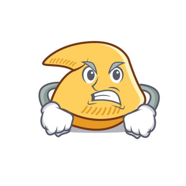 Kızgın fal kurabiyesi maskot çizgi film