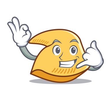 Bana şans kurabiyesi maskot çizgi film de