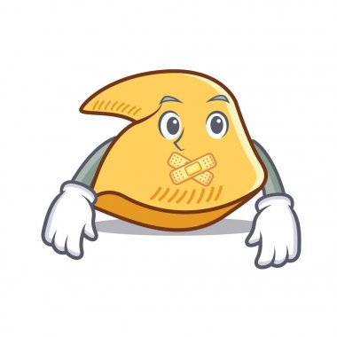 Sessiz fal kurabiyesi maskot çizgi film