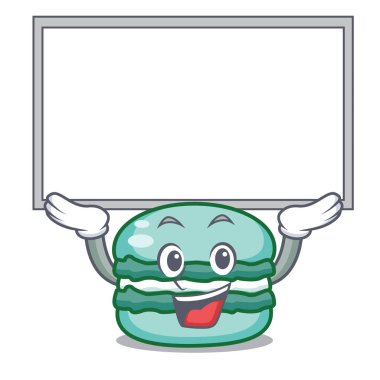 Yönetim Kurulu macaron karakter karikatür tarzı