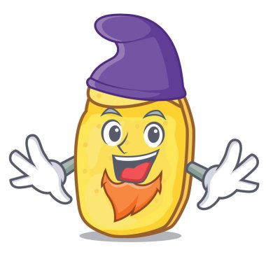 Elf patates cipsi karakter karikatür