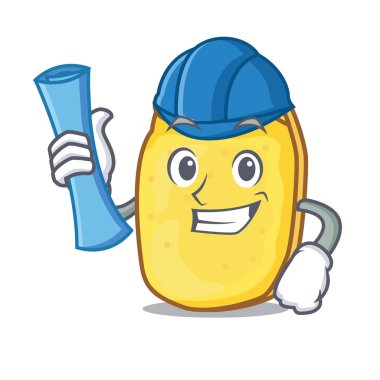 Mimar patates cipsi karakter karikatür