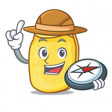 Explorer patates cipsi maskot çizgi film