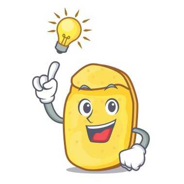 Bir fikir patates cipsi maskot çizgi film var