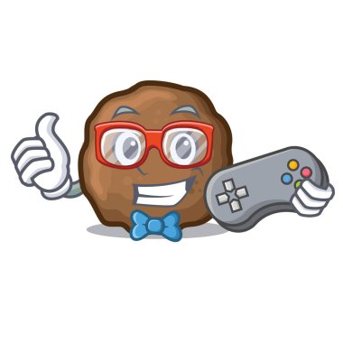 Oyun köfte maskot karikatür tarzı