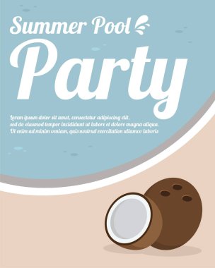 Yaz tipografi yazıt şemsiye ile Merhaba