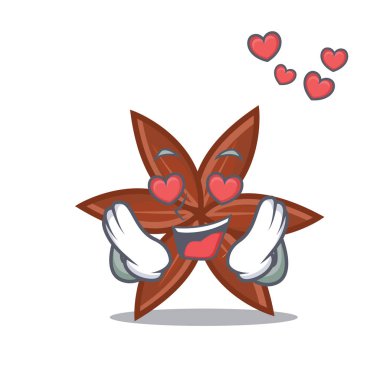 Aşk anason karakter karikatür tarzı