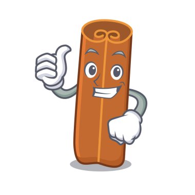 Tarçın karakter karikatür tarzı Yaşasın