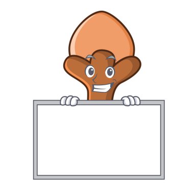 Yönetim Kurulu karanfil karakter karikatür tarzı ile sırıtarak