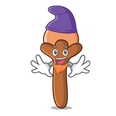 Elf karanfil karakter karikatür tarzı