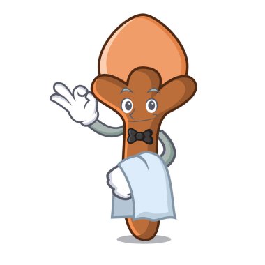 Garson karanfil maskot karikatür tarzı