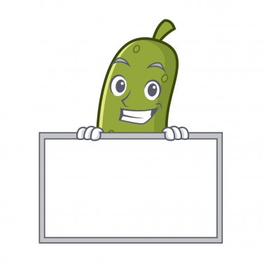 Yönetim Kurulu turşu karakter karikatür tarzı ile sırıtarak