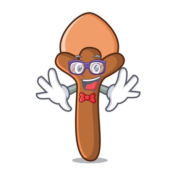 Geek chiodi di garofano personaggio stile cartone animato — Vettoriale Stock