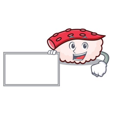 Yönetim Kurulu tako suşi karakter karikatür ile