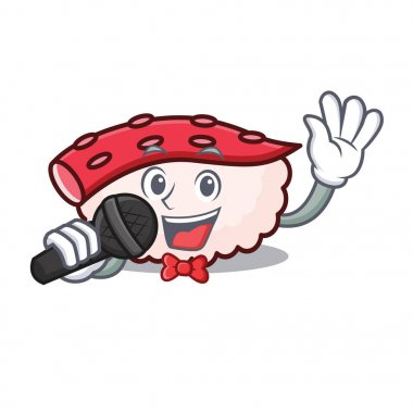 Şarkı tako suşi maskot çizgi film