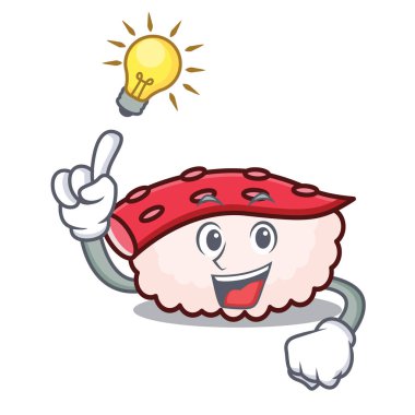 Fikir tako suşi maskot çizgi film