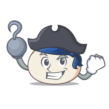 Korsan dimsum karakter karikatür tarzı