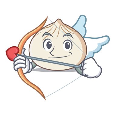 Aşk tanrısı dimsum karakter karikatür tarzı