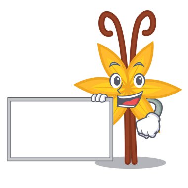 Yönetim Kurulu vanilya karakter karikatür tarzı ile