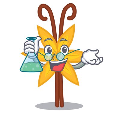 Profesör vanilya karakter karikatür tarzı