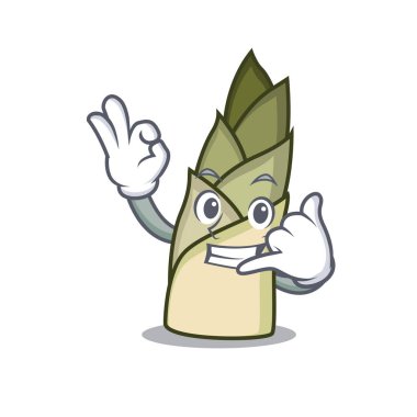 Bana bambu sürgün maskot çizgi film de