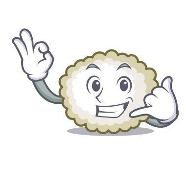 Bana pamuk topu maskot çizgi film de