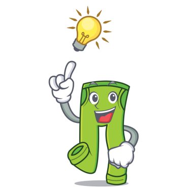 Bir fikir pantolon karakter karikatür tarzı var