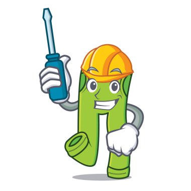 Otomotiv pantolon karakter karikatür tarzı