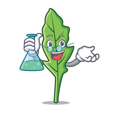 Profesör roka karakter karikatür tarzı