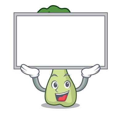 Yönetim Kurulu Çin lahanası karakter karikatür vektör çizim kadar