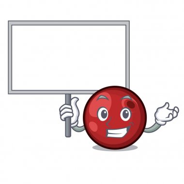 Yönetim Kurulu kızılcık karakter karikatür tarzı vektör çizim getirmek