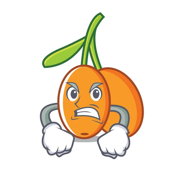 โกรธ Buckthorn Mascot การ นสไตล เวกเตอร — ภาพเวกเตอร์สต็อก