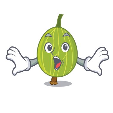 Sürpriz bektaşi üzümü maskot karikatür tarzı