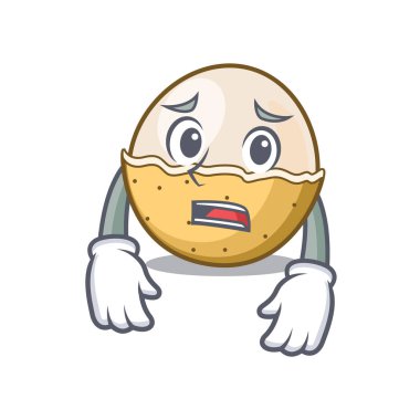 Korkarım longan meyve maskot çizgi film