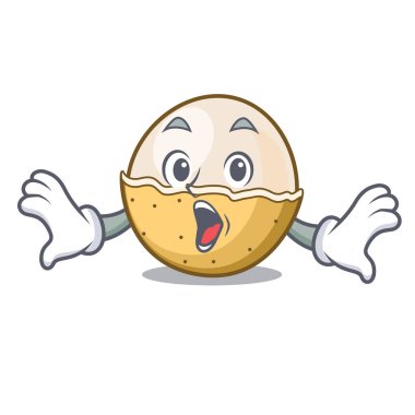 Sürpriz longan meyve maskot çizgi film