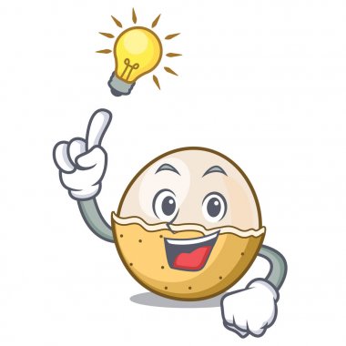 Bir fikir longan meyve maskot çizgi film var