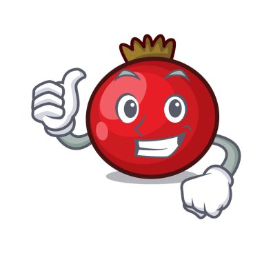 Frenk üzümü karakter karikatür