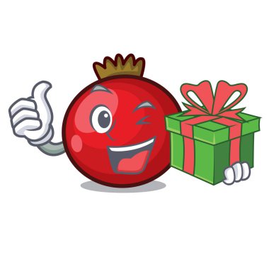 Frenk üzümü maskot çizgi film