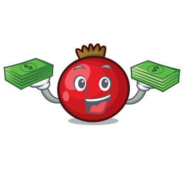 Frenk üzümü maskot çizgi film