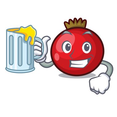 Frenk üzümü maskot çizgi film