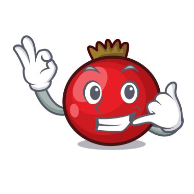 Frenk üzümü maskot çizgi film