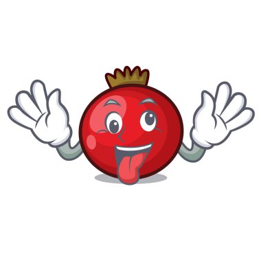 Frenk üzümü maskot çizgi film