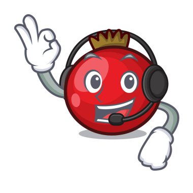 Frenk üzümü maskot çizgi film